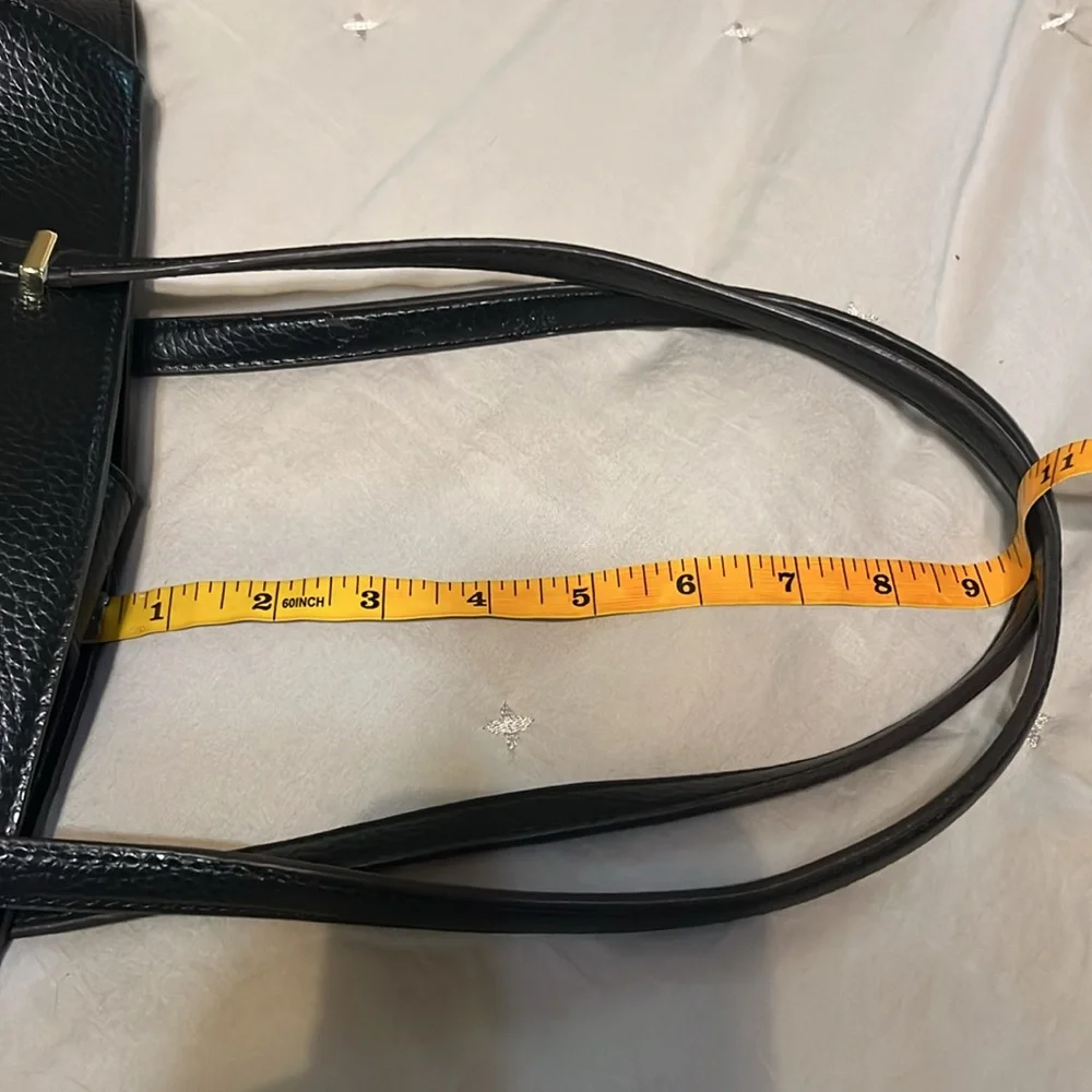Anne Klein Satchel / Tote / Purse in Black, EUC